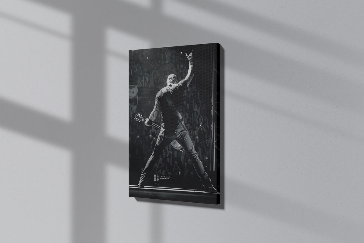 GeekCultcha Metallica Concert Themed Premium Canvas Painting