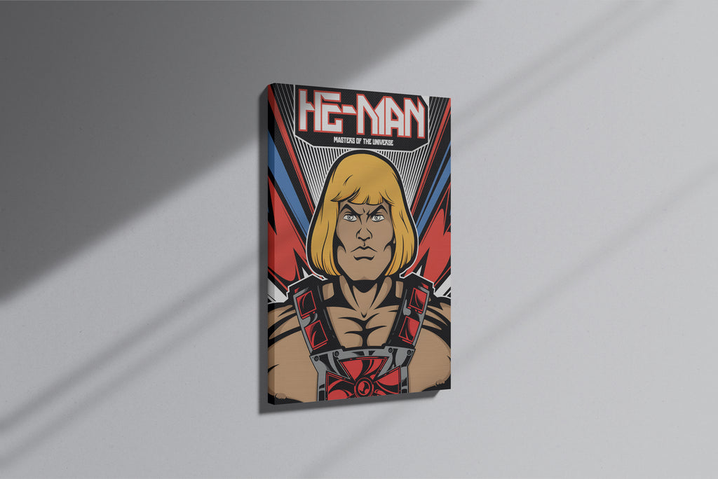 GeekCultcha He-Man Masters of the Universe Premium Canvas Print
