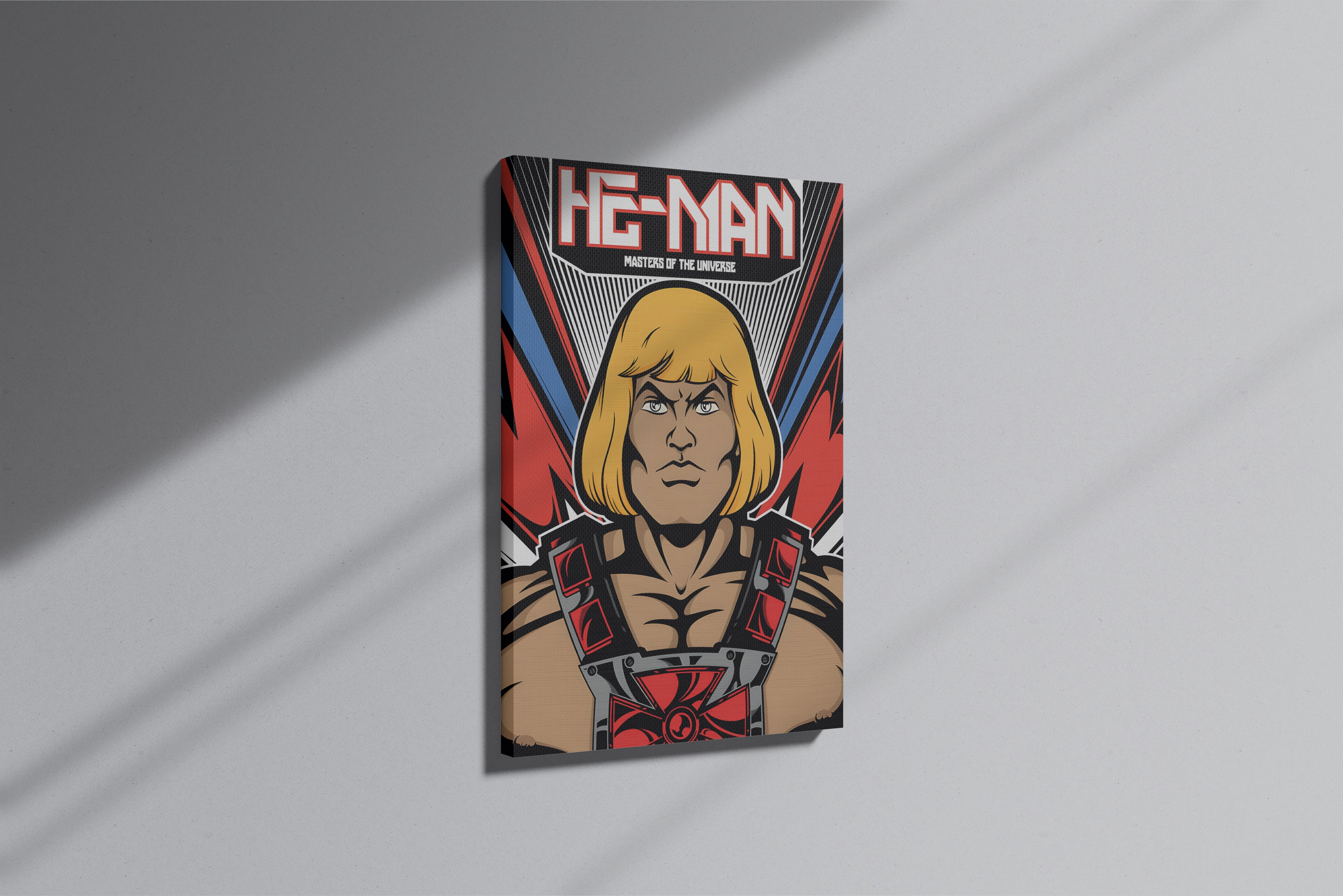 GeekCultcha He-Man Masters of the Universe Premium Canvas Print