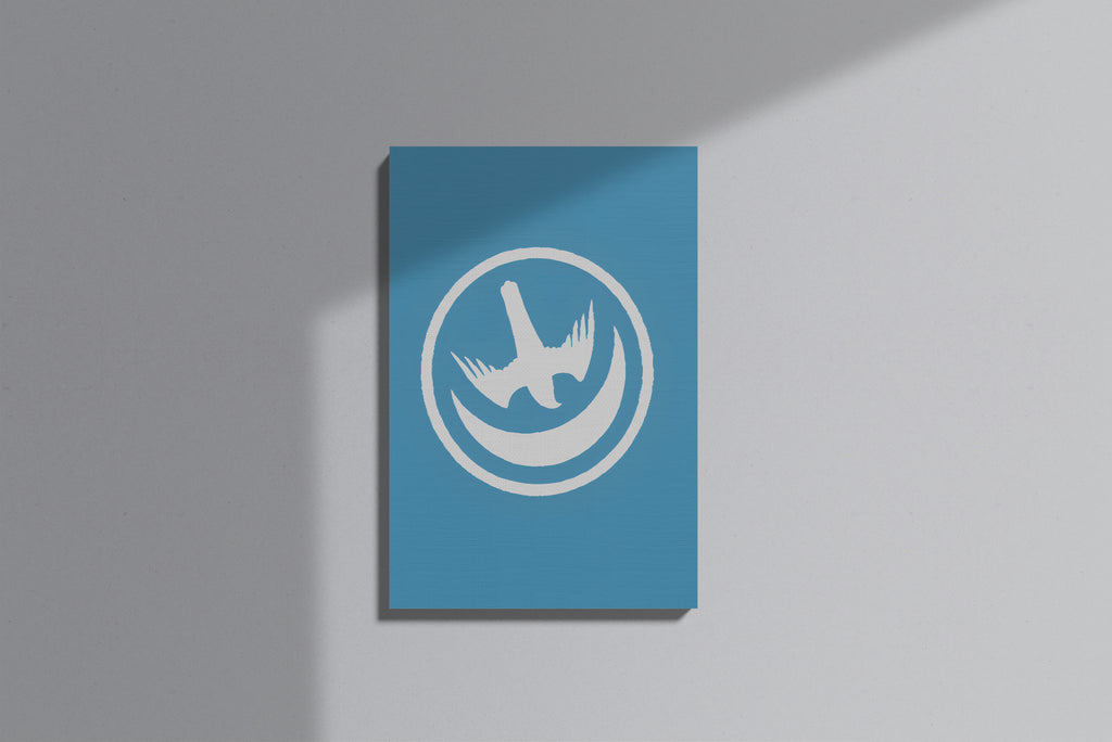 GeekCultcha Hunger Games Mockingjay Premium Canvas Print