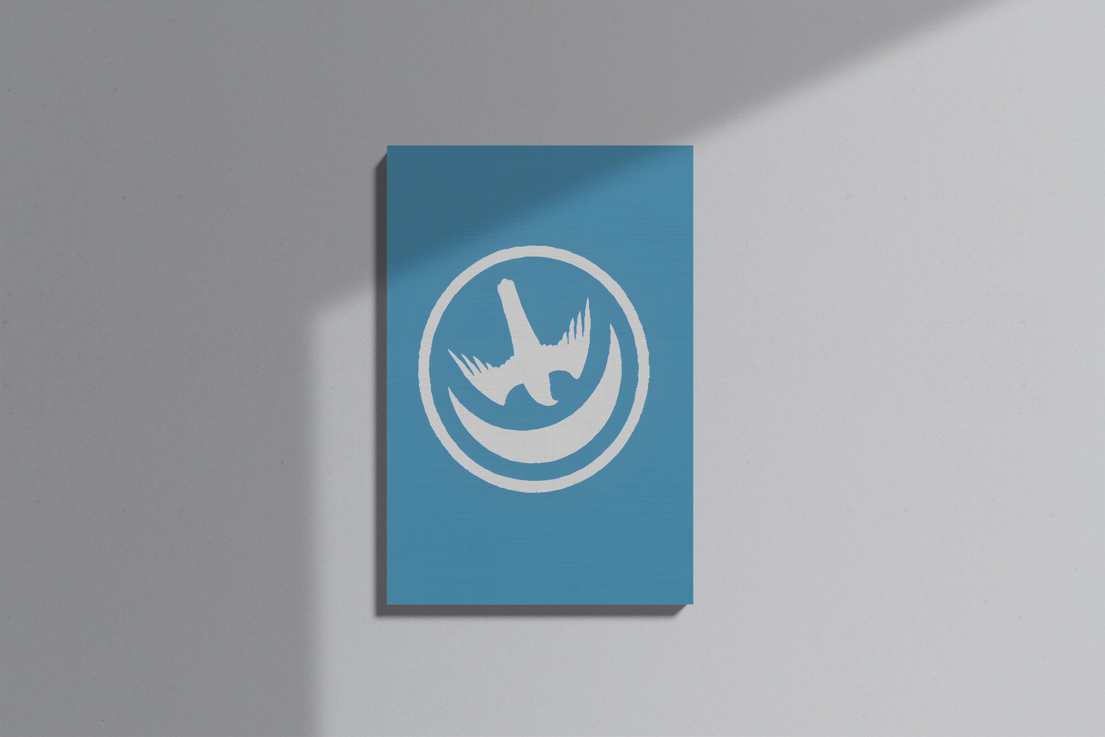 GeekCultcha Hunger Games Mockingjay Premium Canvas Print