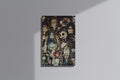 GeekCultcha Tim Burton Characters Premium Canvas Print