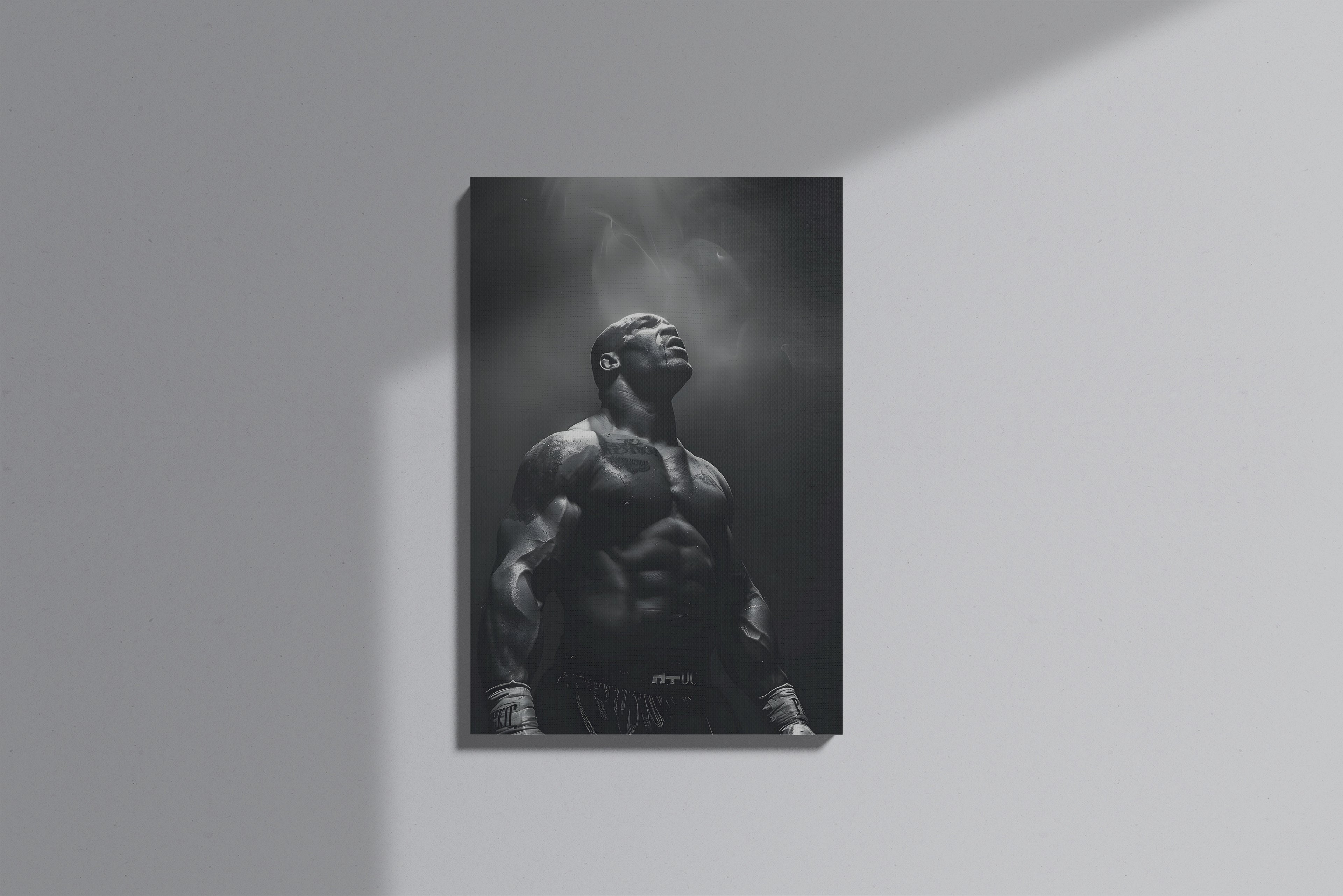 GeekCultcha Boxing Champion Themed Premium Canvas Painting