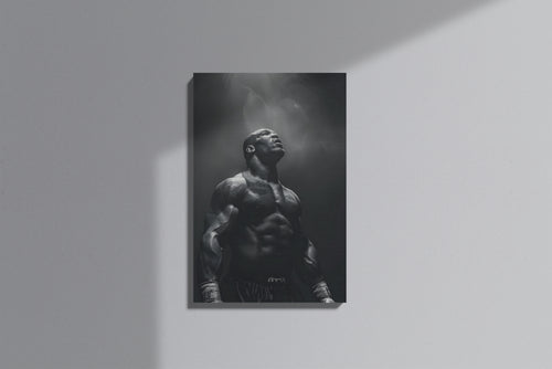 GeekCultcha Boxing Champion Themed Premium Canvas Painting