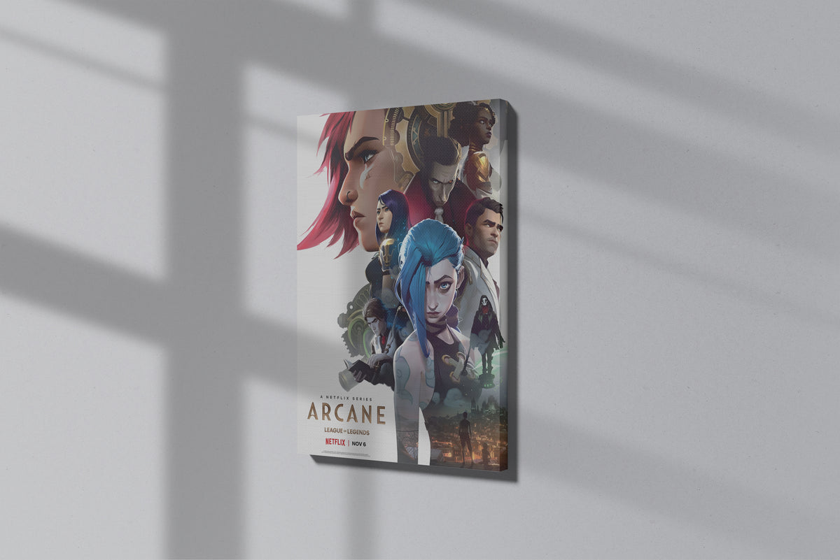GeekCultcha Arcane League of Legends Premium Canvas Print