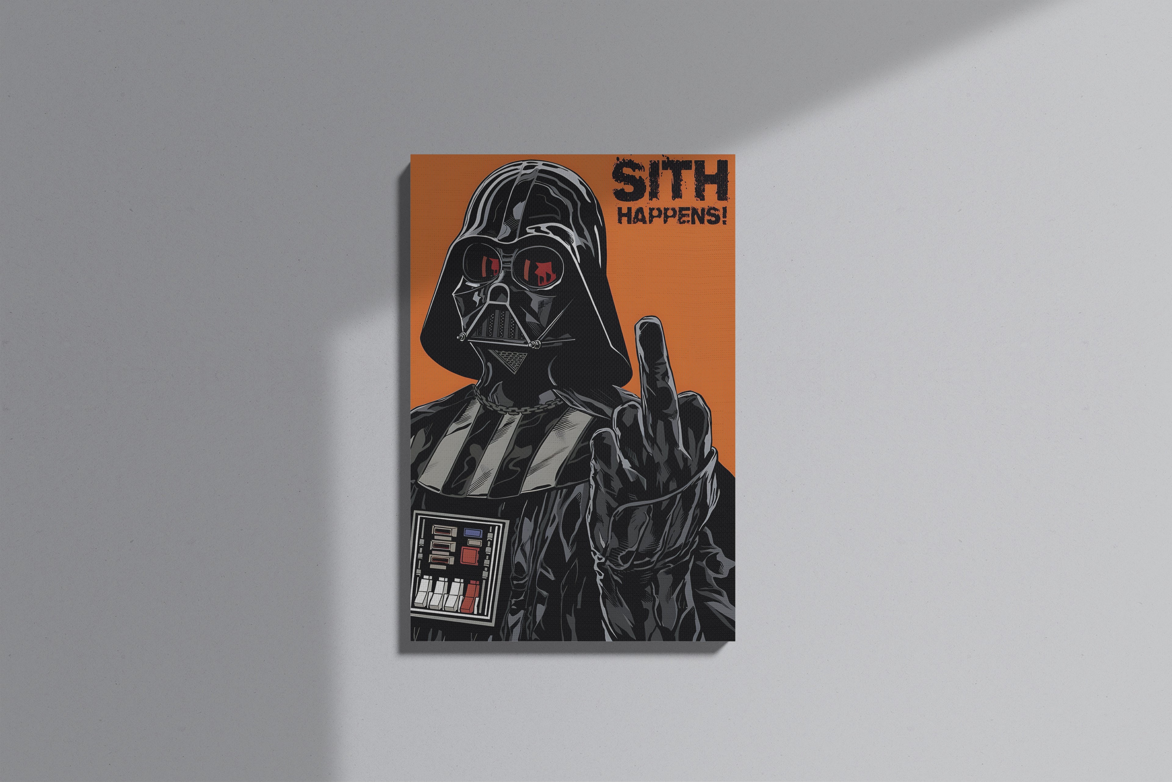 GeekCultcha Star Wars Darth Vader Premium Canvas Print