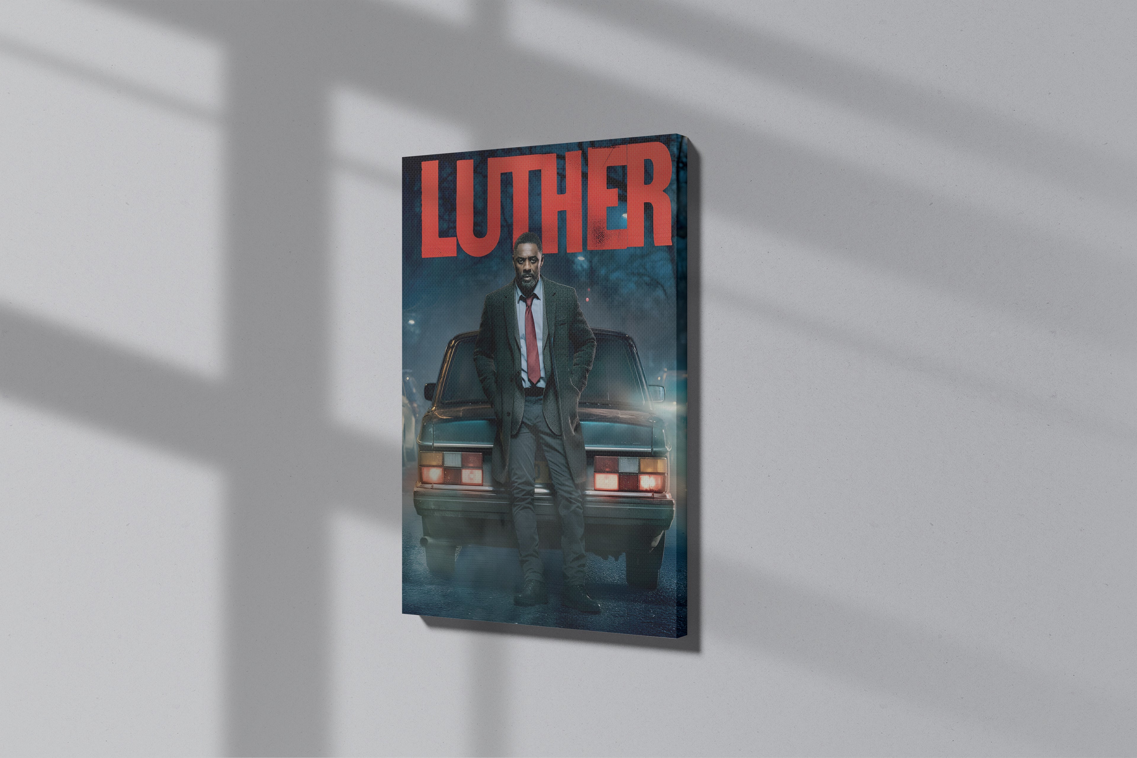 GeekCultcha Luther Series Character Canvas Painting