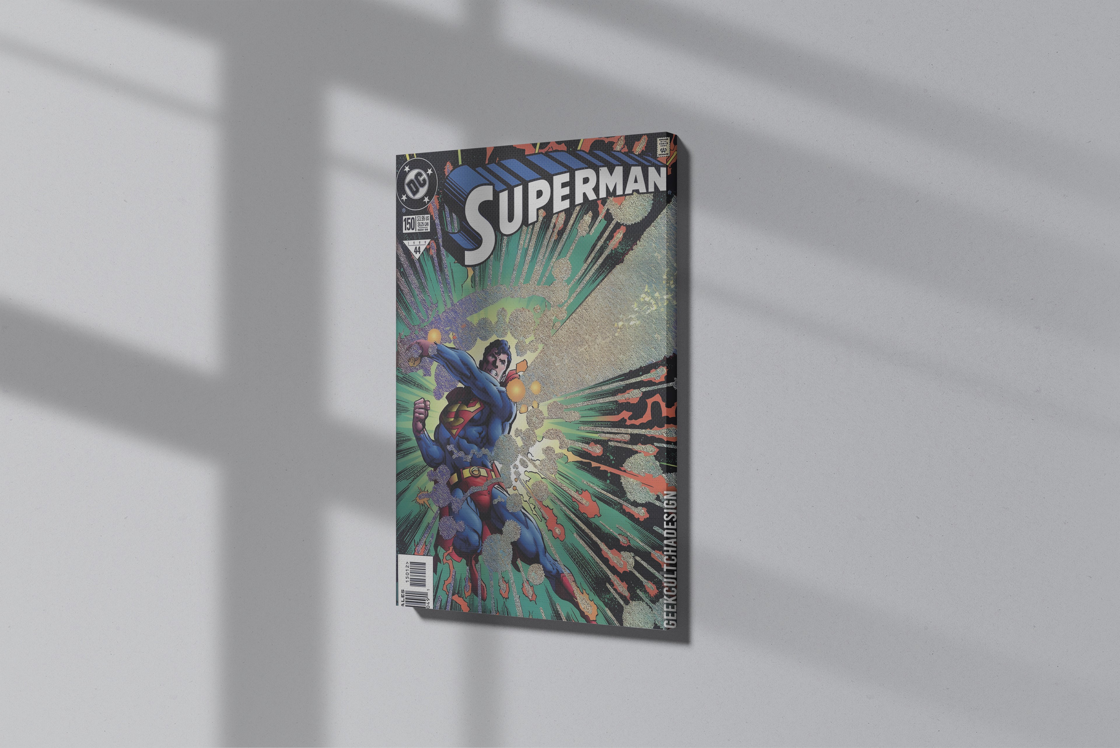 GeekCultcha DC Comics Superman Premium Canvas Print