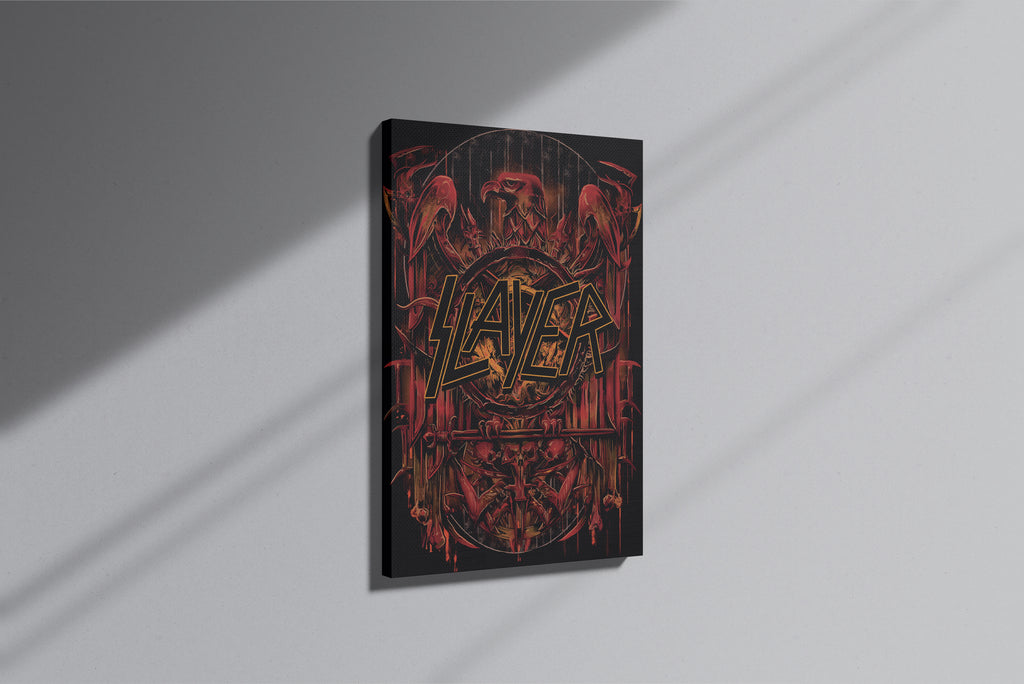 GeekCultcha Slayer Logo Premium Canvas Print