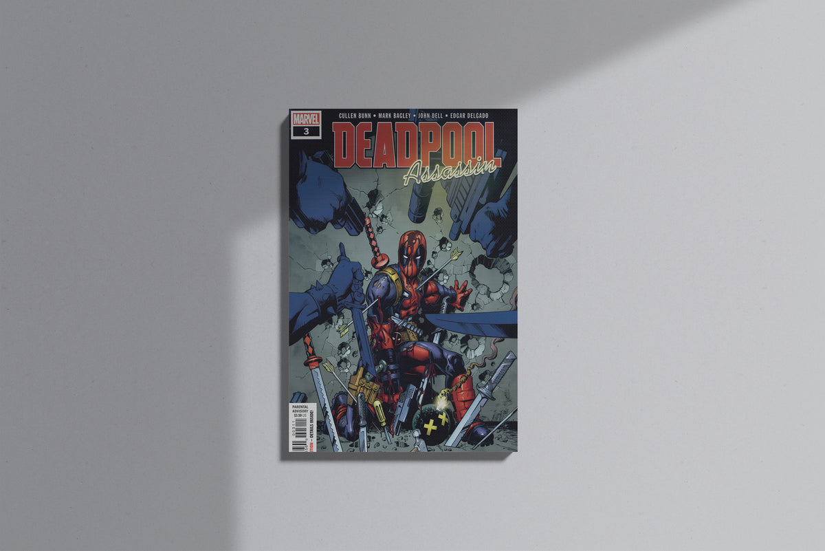 GeekCultcha Marvel Deadpool Premium Canvas Print
