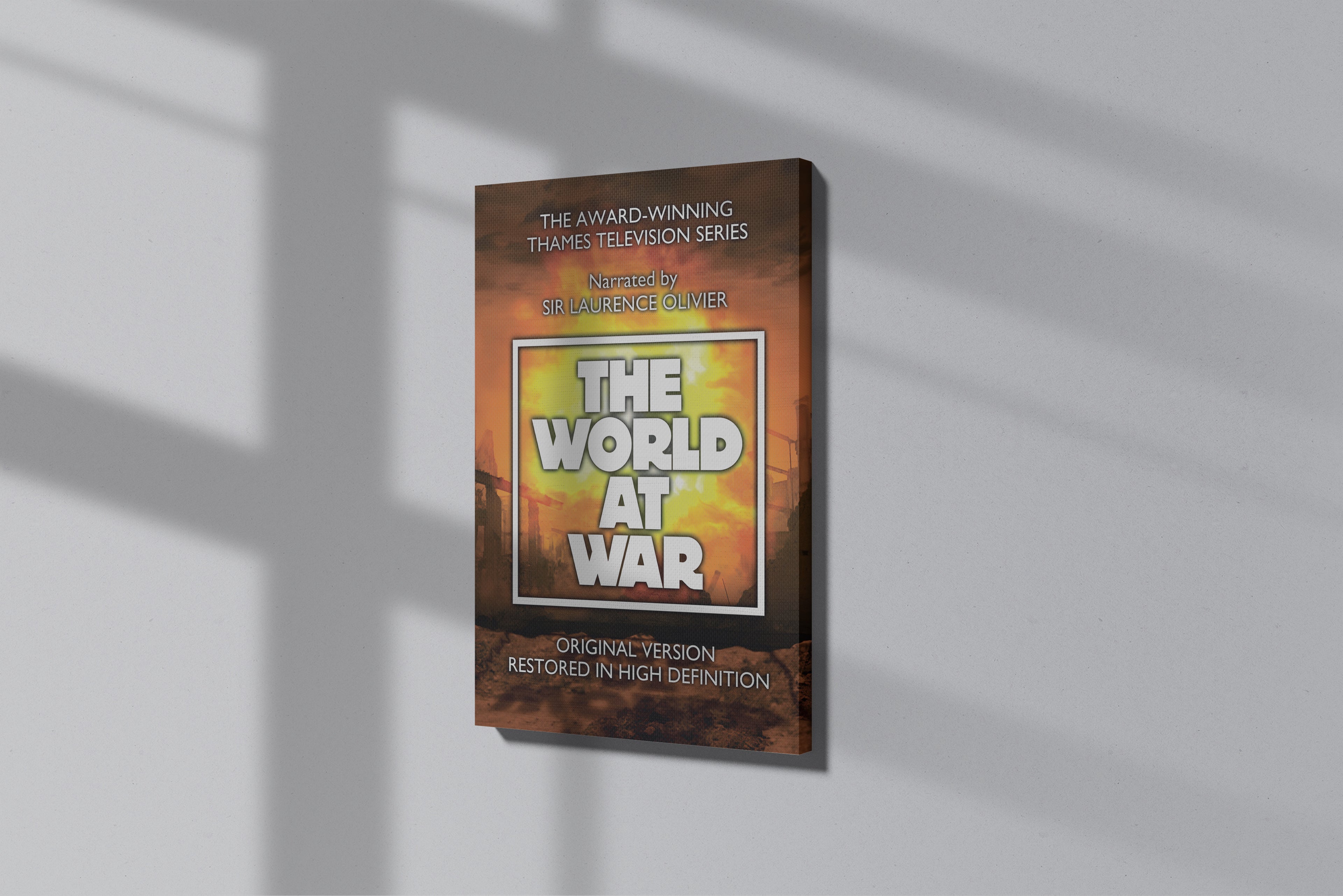 GeekCultcha The World at War Thames Series Premium Canvas Print