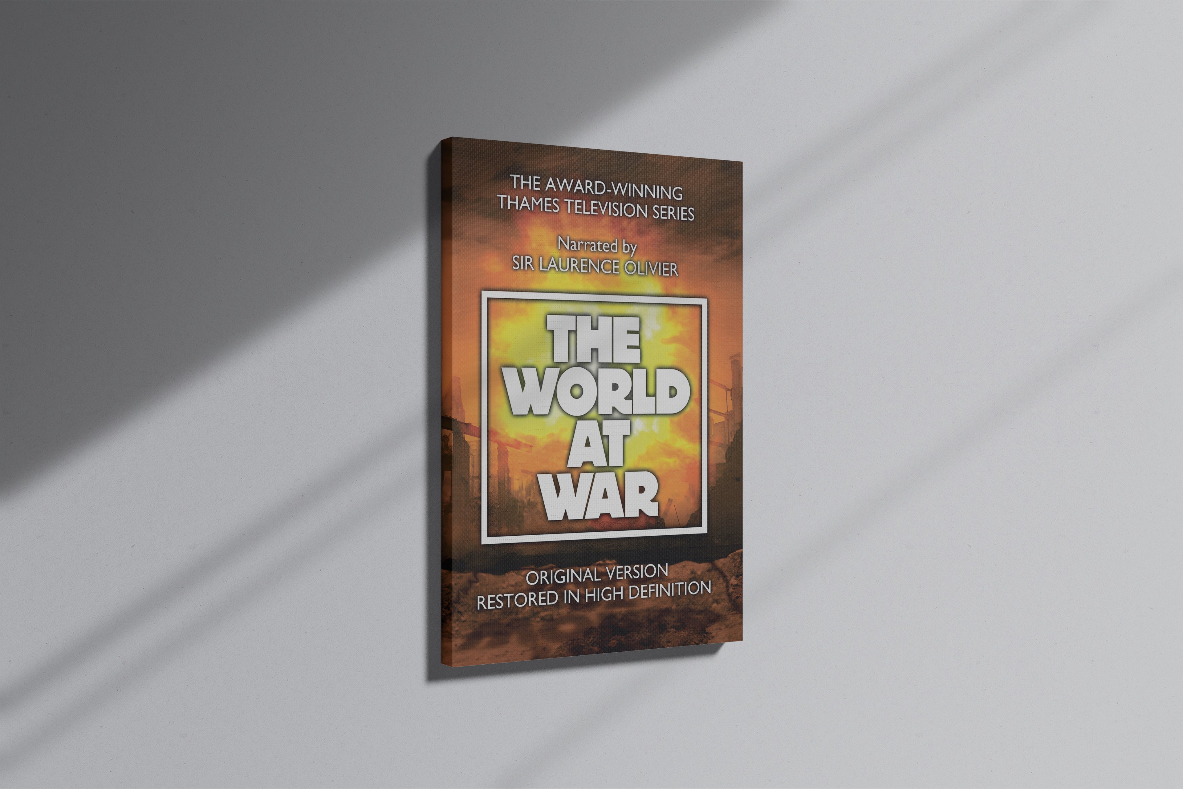 GeekCultcha The World at War Thames Series Premium Canvas Print