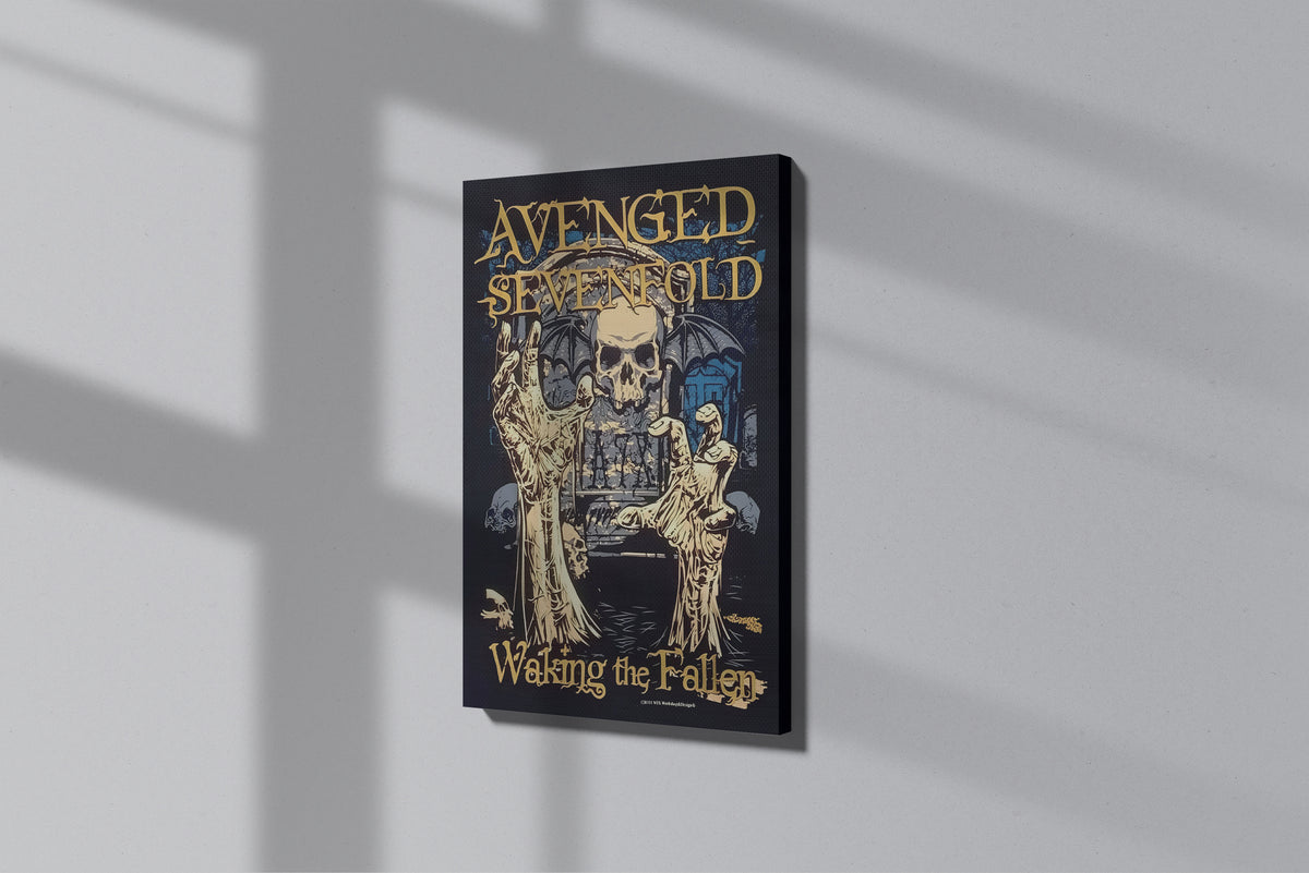 GeekCultcha Avenged Sevenfold Waking the Fallen Premium Canvas Print