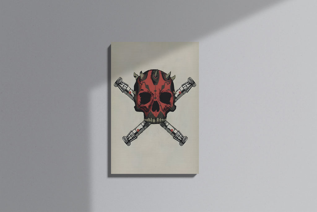 GeekCultcha Star Wars Darth Maul Premium Canvas Print
