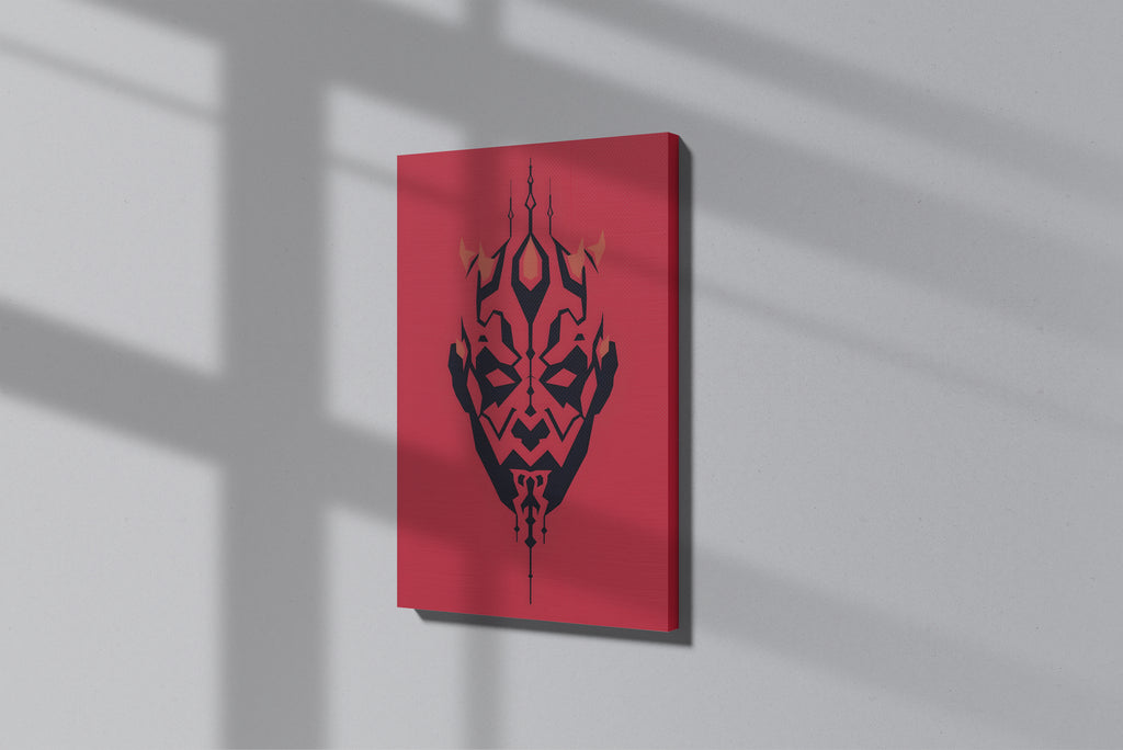 GeekCultcha Star Wars Darth Maul Premium Canvas Print