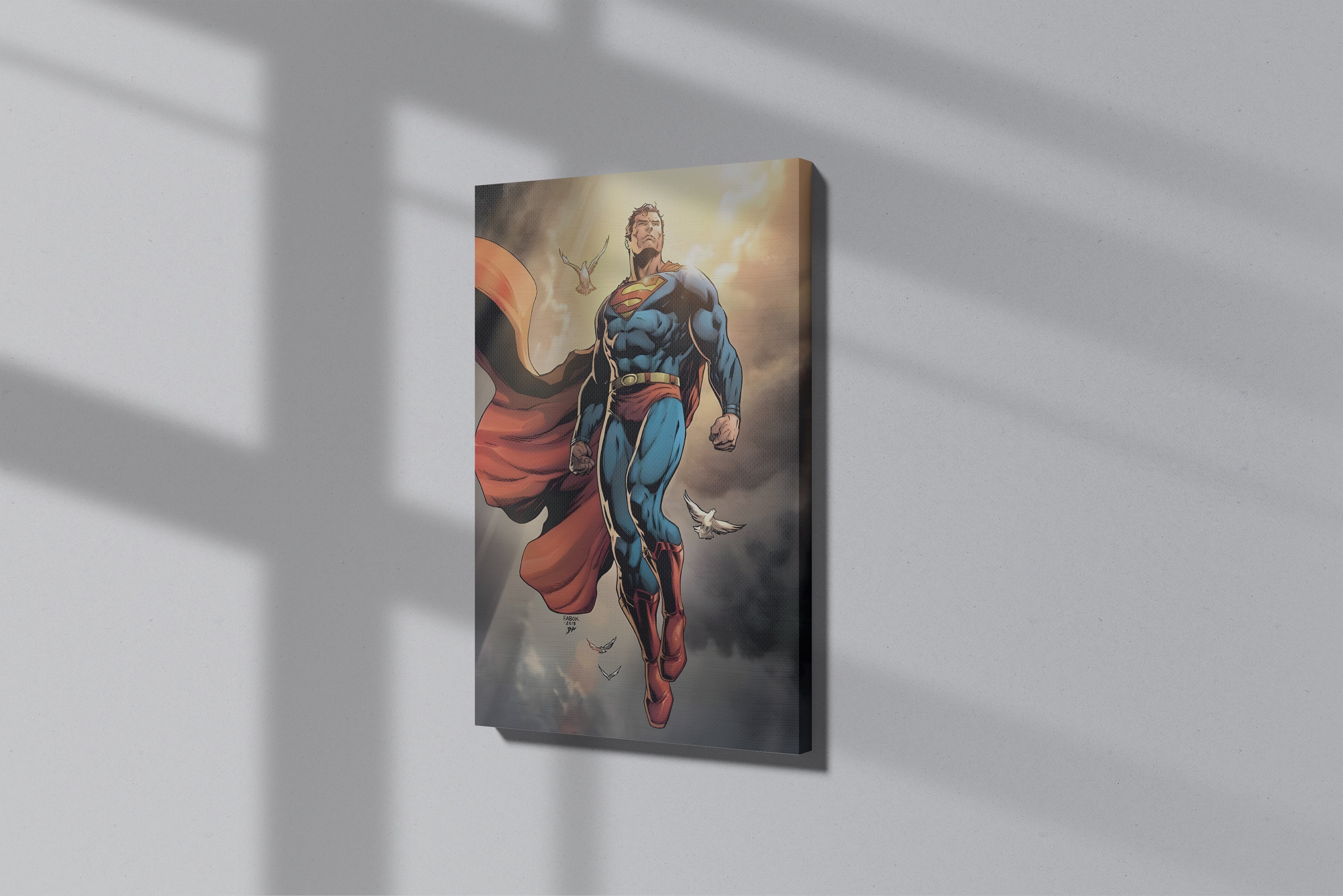 GeekCultcha DC Comics Superman Premium Canvas Print