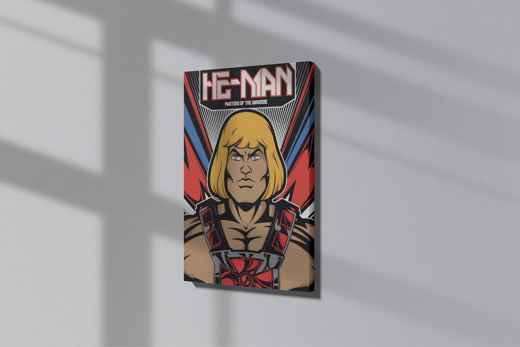 GeekCultcha He-Man Masters of the Universe Premium Canvas Print