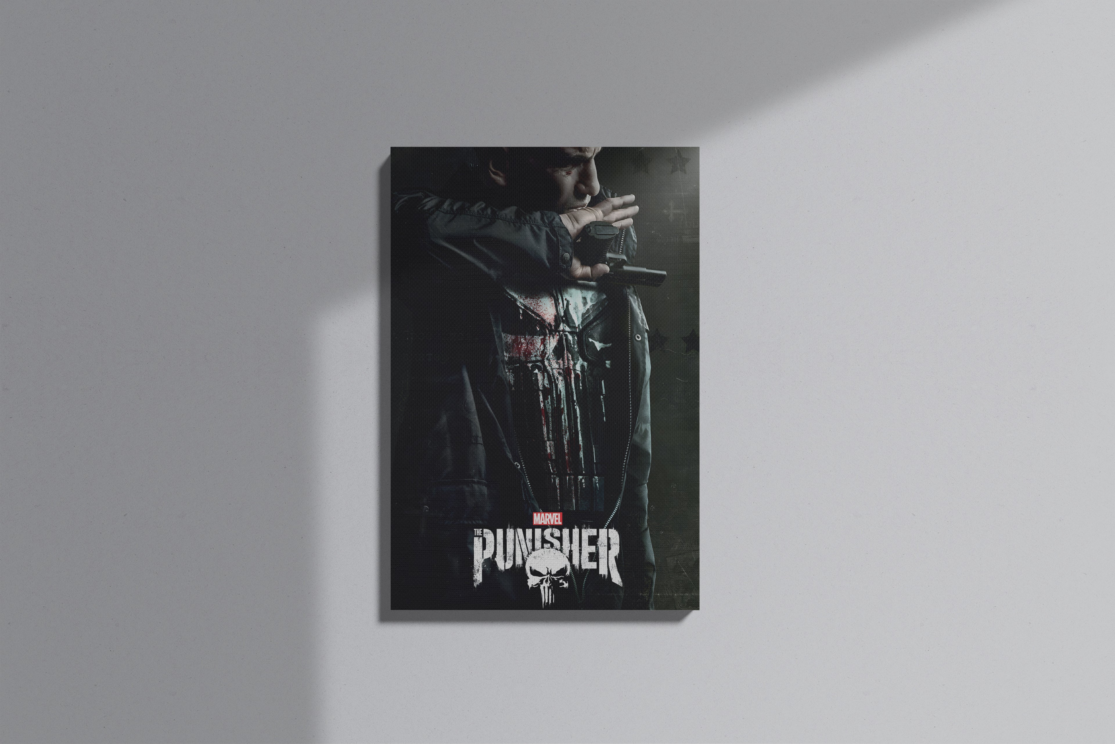 GeekCultcha Marvel The Punisher Premium Canvas Print