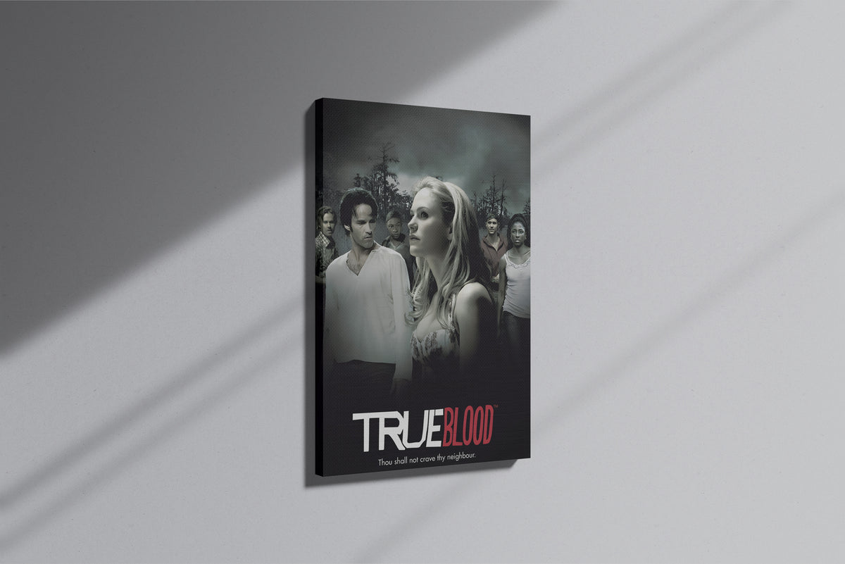 GeekCultcha True Blood Themed Premium Canvas Painting