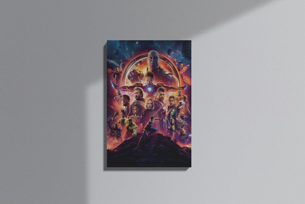 GeekCultcha Marvel Avengers Endgame Premium Canvas Print