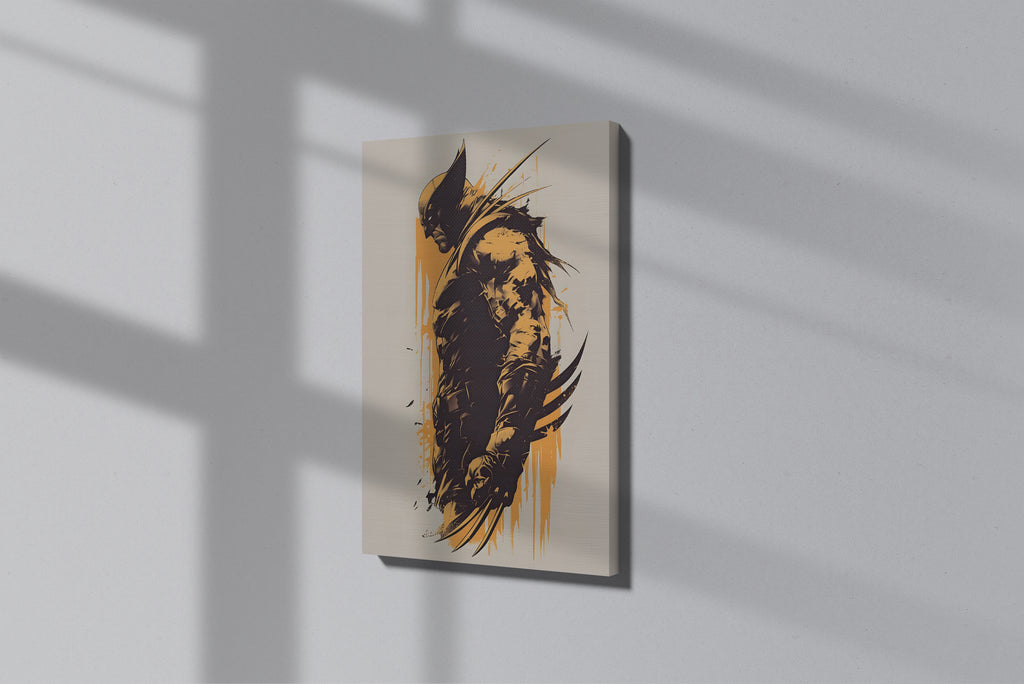 GeekCultcha Marvel Wolverine Premium Canvas Print