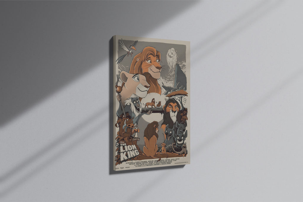 GeekCultcha Disney The Lion King Premium Canvas Print