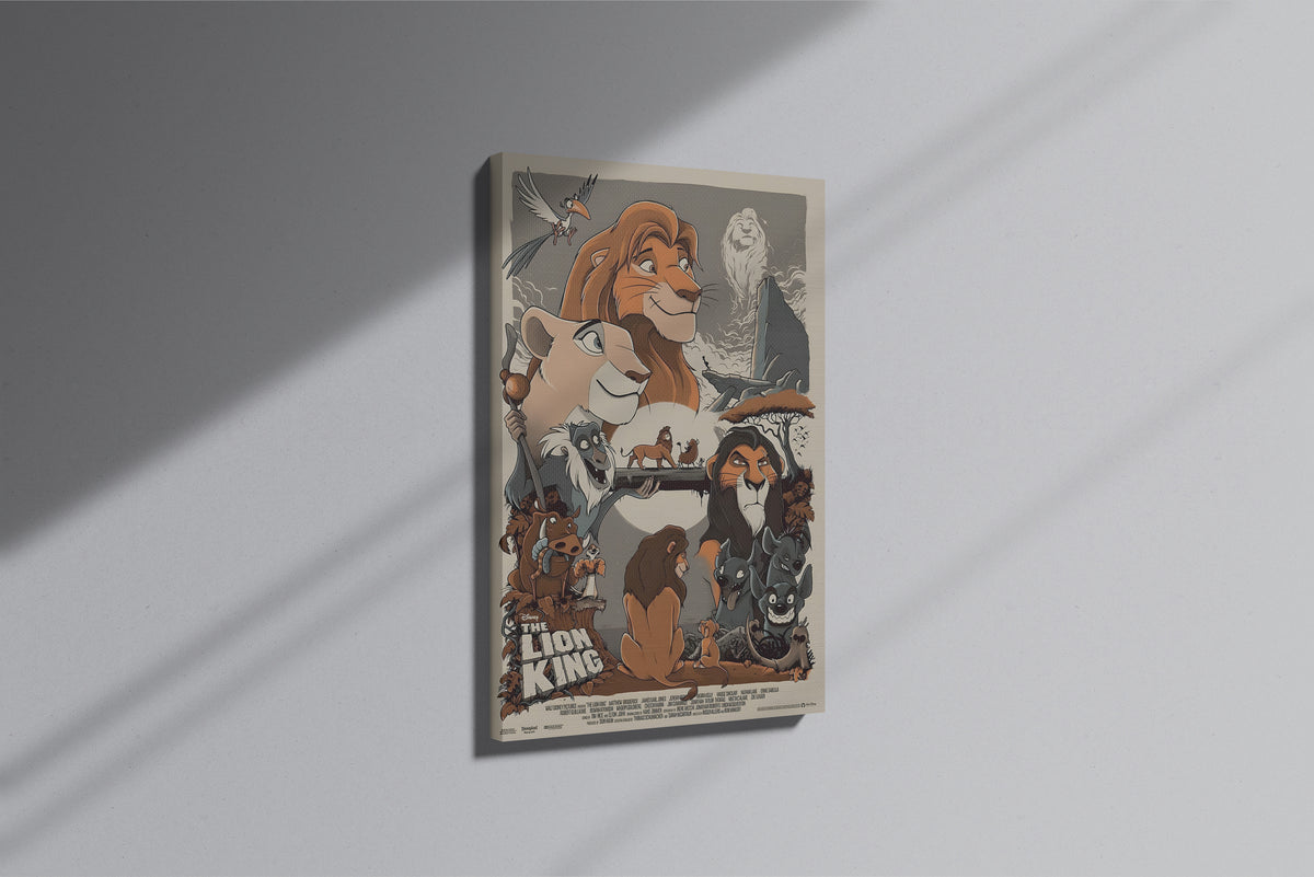GeekCultcha Disney The Lion King Premium Canvas Print
