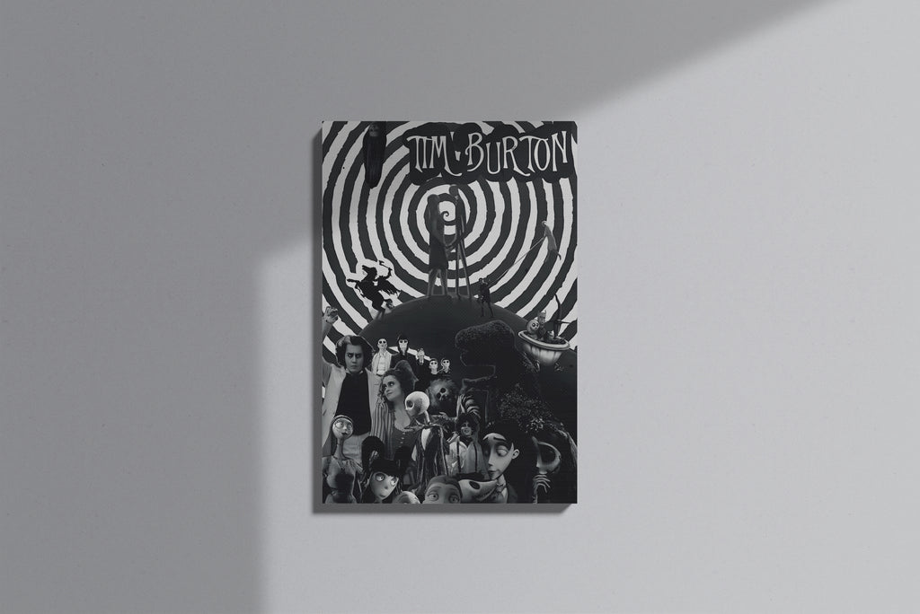 GeekCultcha Tim Burton Collection Canvas Print