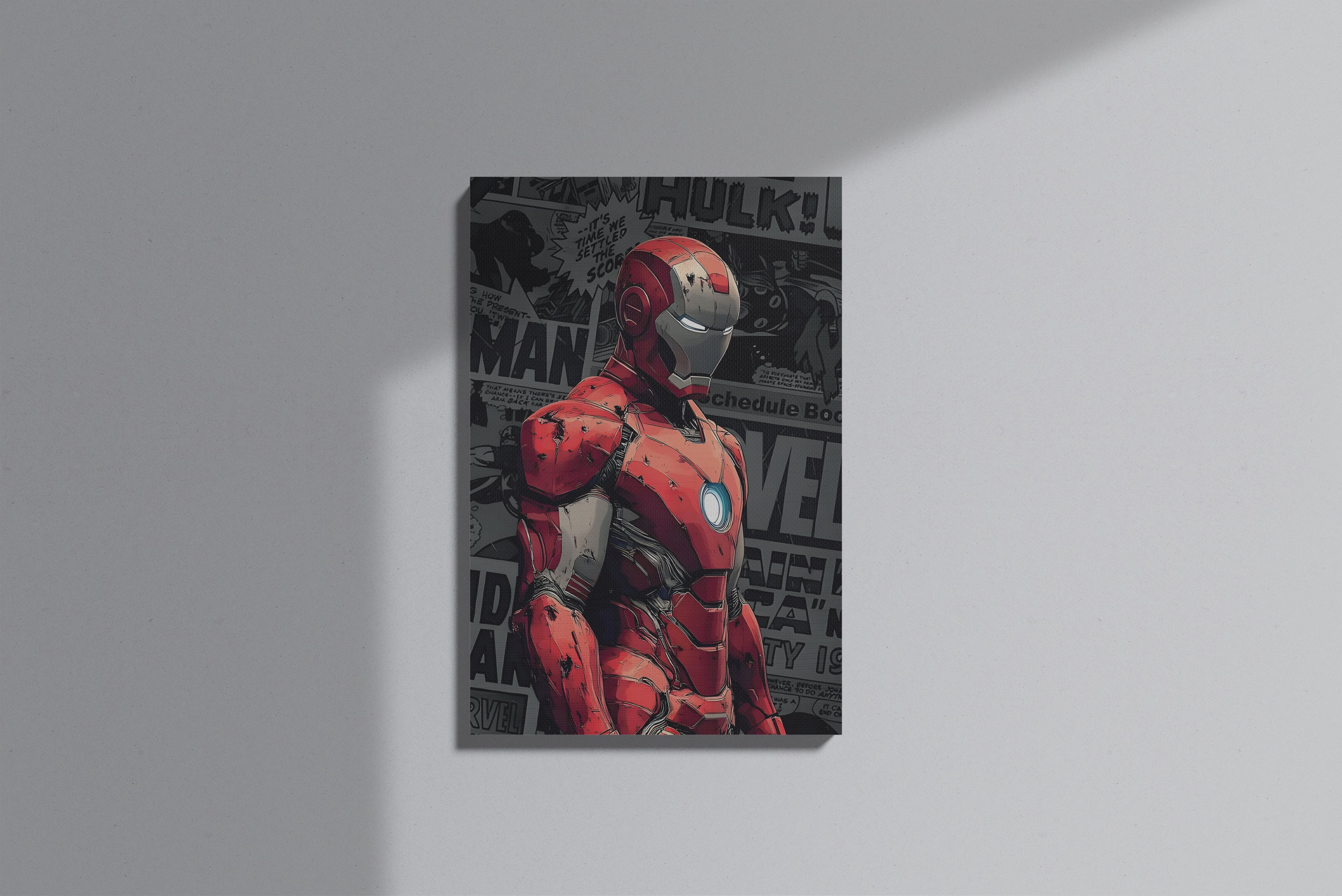 GeekCultcha Marvel Iron Man Premium Canvas Print