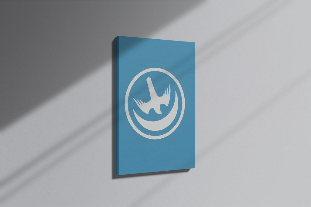 GeekCultcha Hunger Games Mockingjay Premium Canvas Print