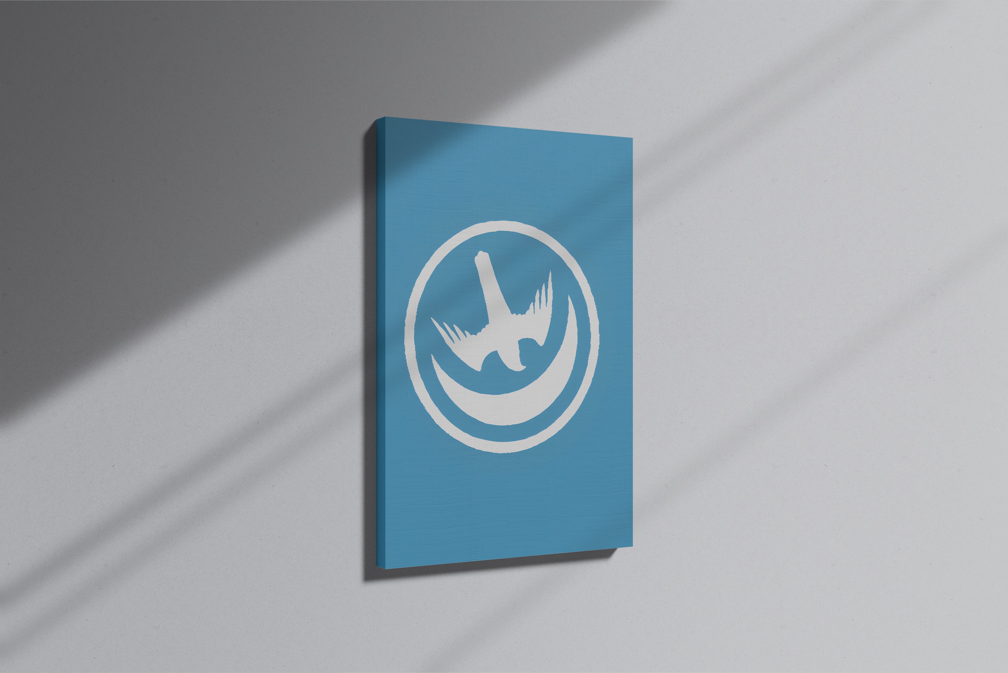 GeekCultcha Hunger Games Mockingjay Premium Canvas Print