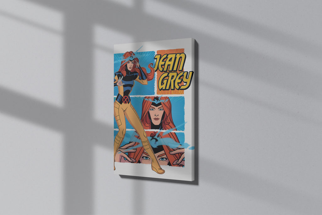 GeekCultcha Marvel Jean Gray Premium Canvas Print