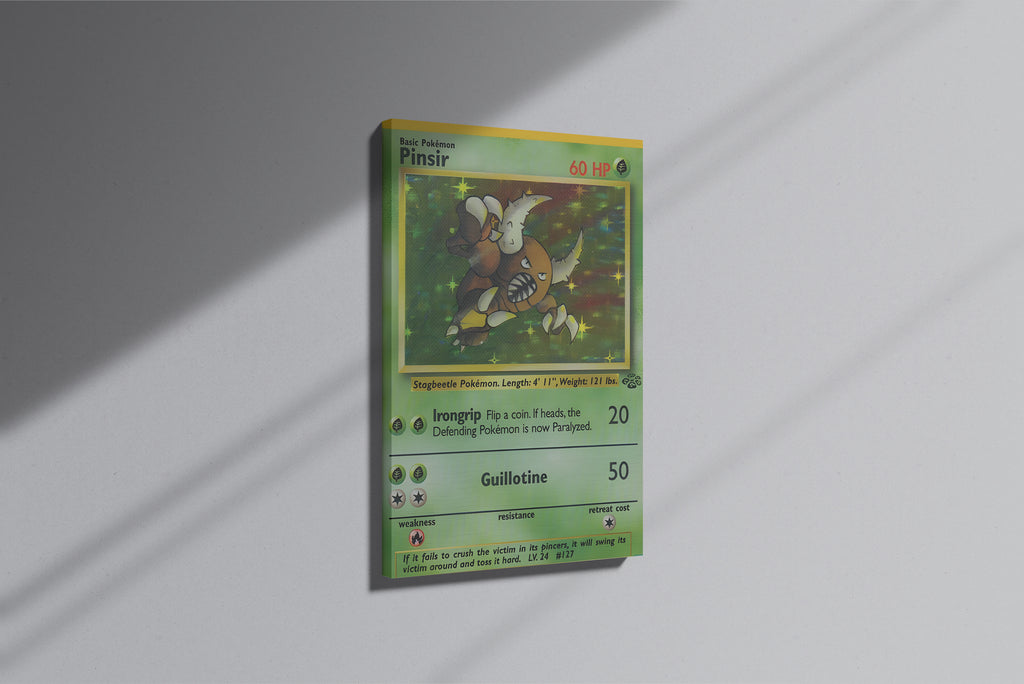 GeekCultcha Pokémon Pinsir Premium Canvas Print
