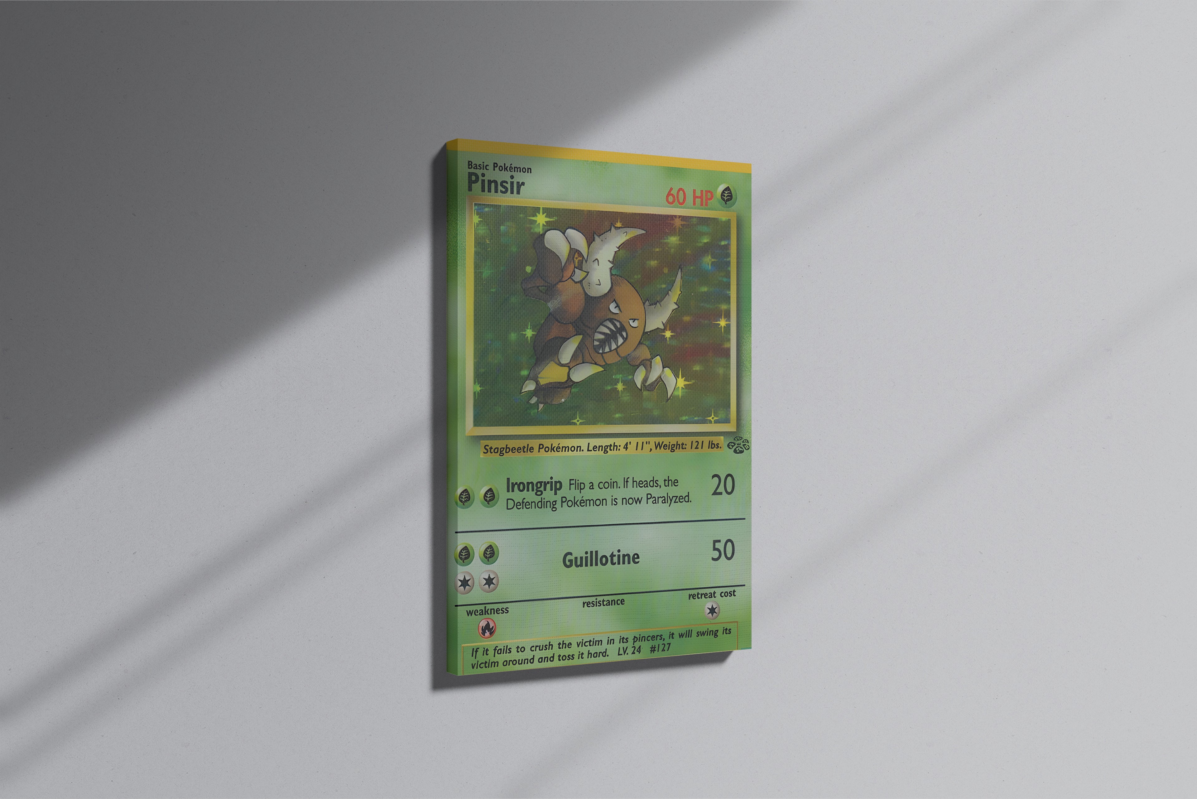 GeekCultcha Pokémon Pinsir Premium Canvas Print