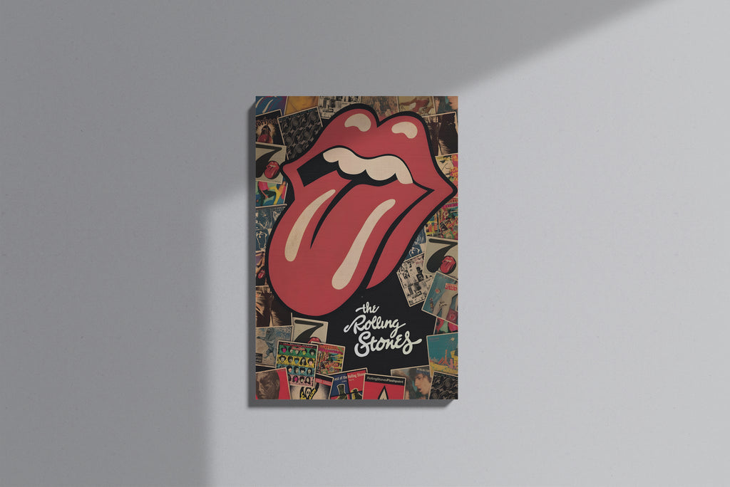 GeekCultcha The Rolling Stones Collection Premium Canvas Painting