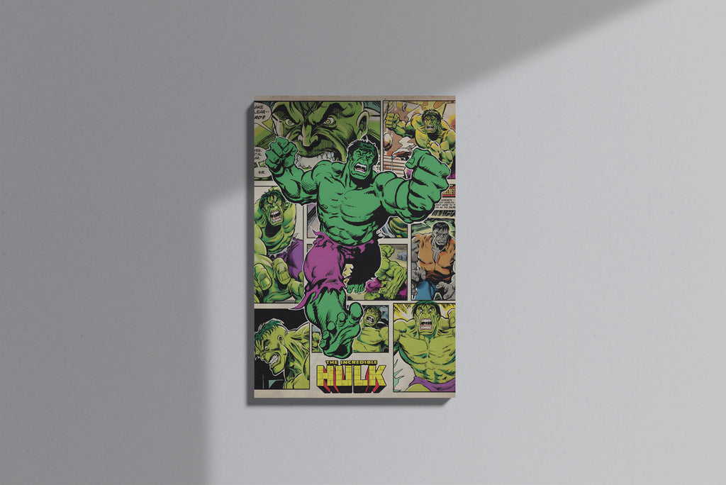 GeekCultcha Marvel Hulk Premium Canvas Print