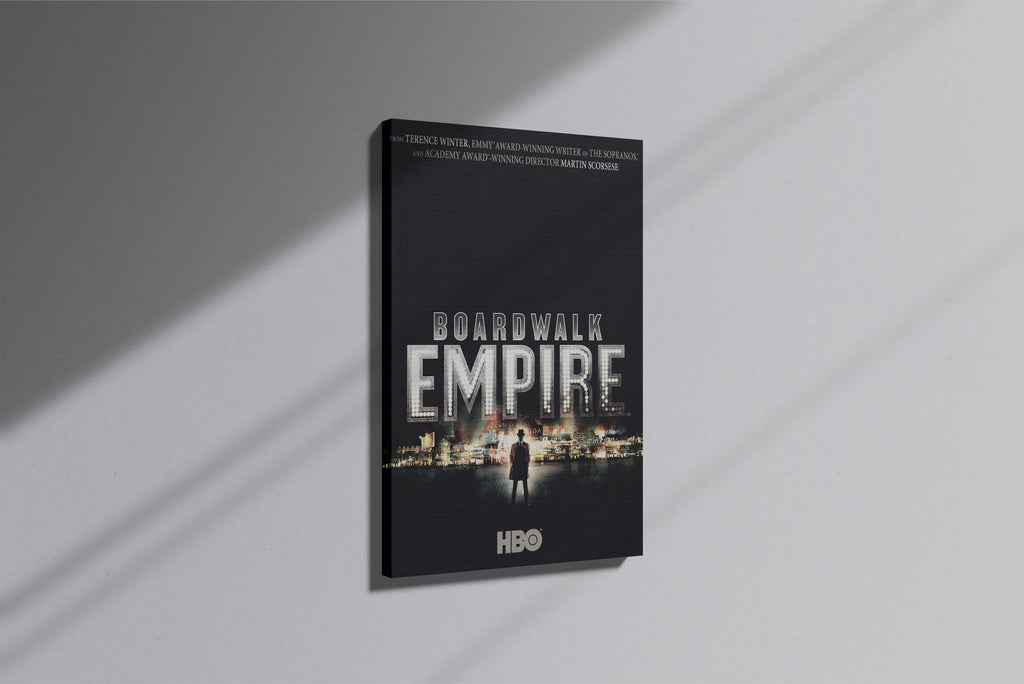 GeekCultcha Boardwalk Empire HBO Premium Canvas Print