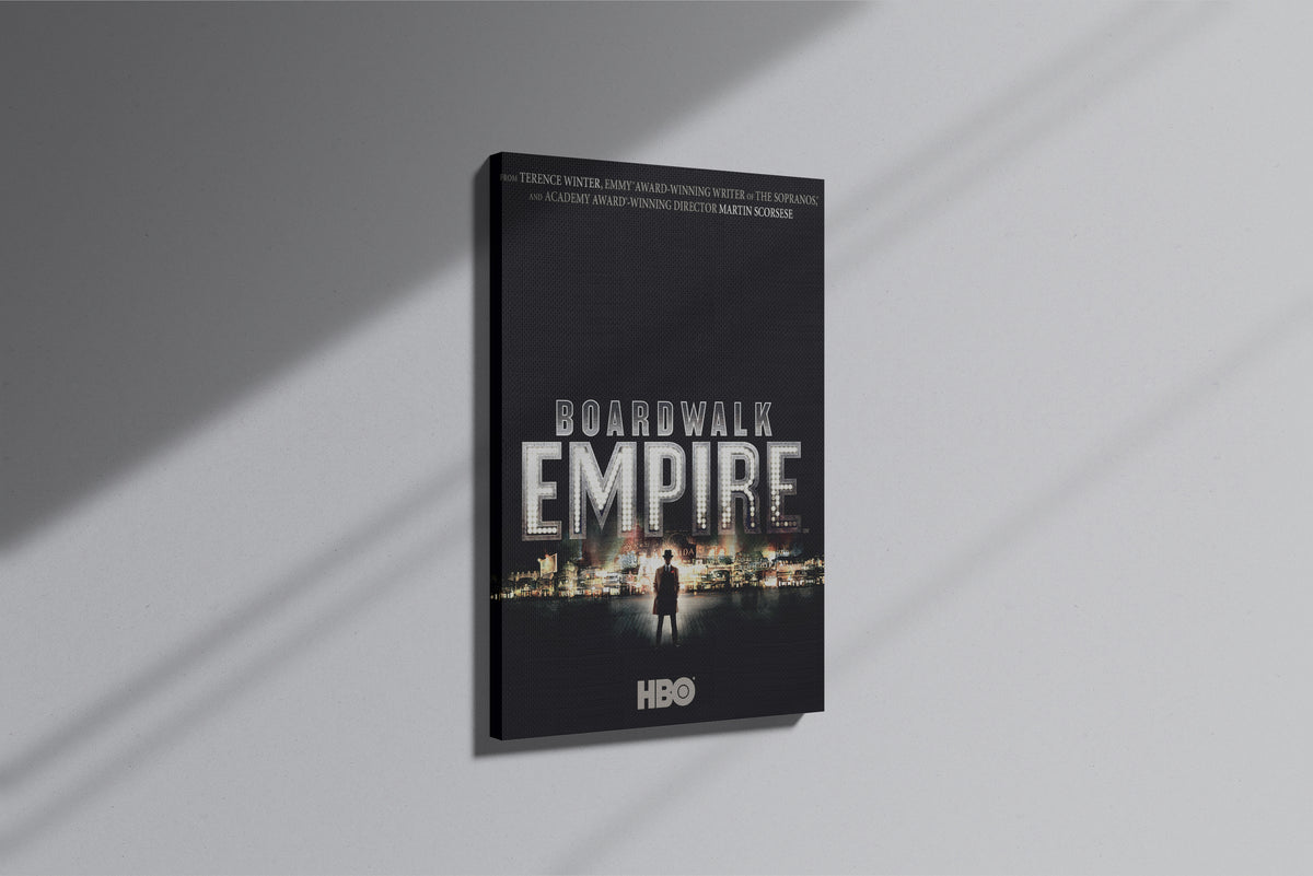 GeekCultcha Boardwalk Empire HBO Premium Canvas Print