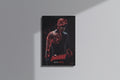 GeekCultcha Marvel Daredevil Premium Canvas Painting Red Style