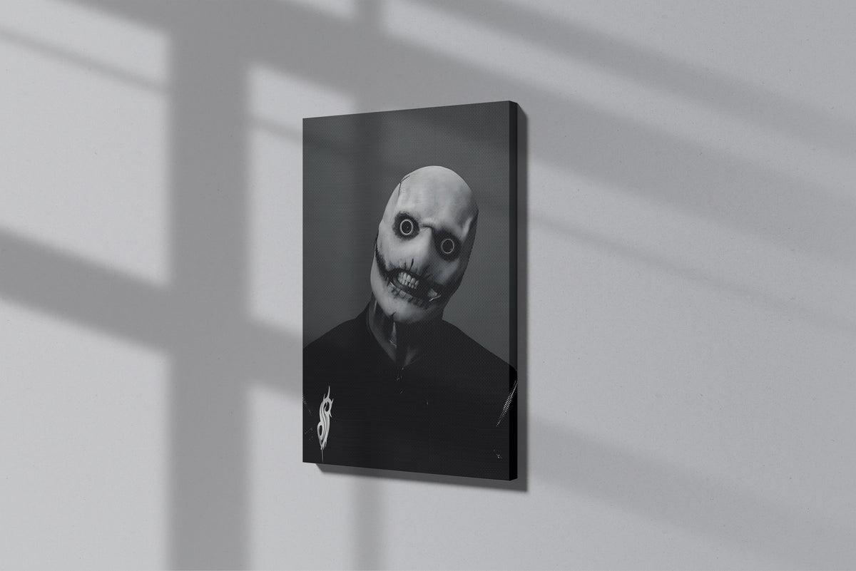 GeekCultcha Slipknot Masked Character Premium Canvas Painting