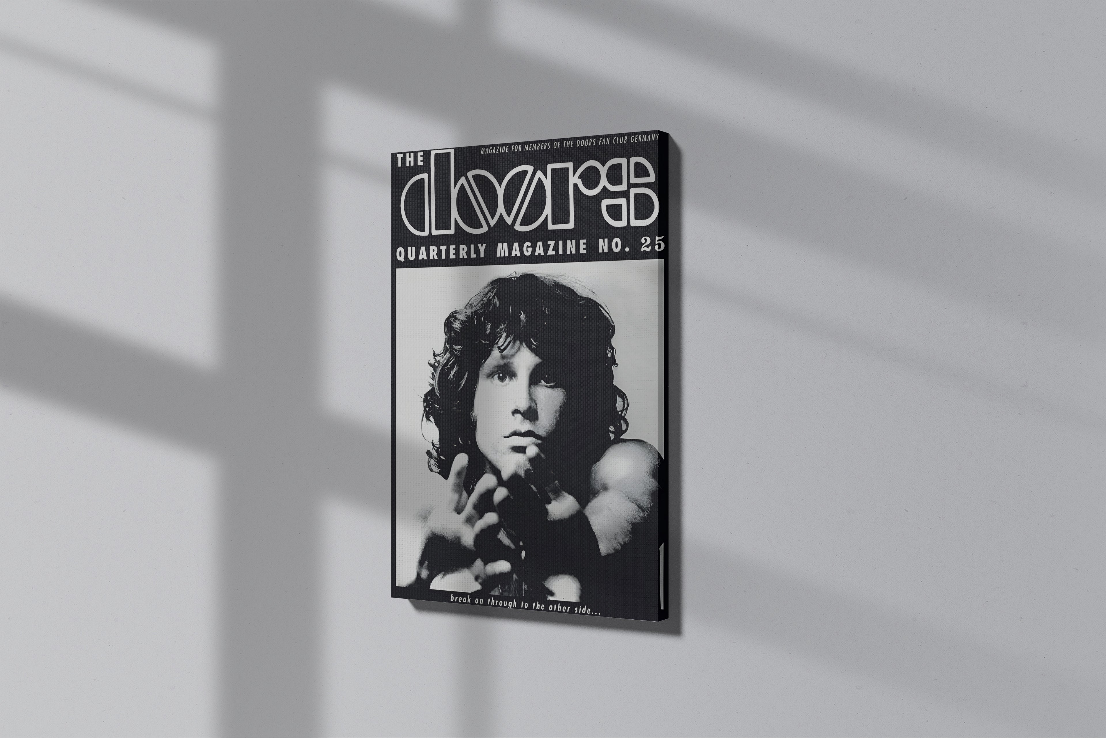 GeekCultcha The Doors Jim Morrison Premium Canvas Print
