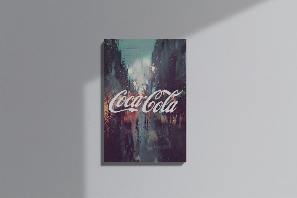 GeekCultcha Coca-Cola Themed Premium Canvas Painting
