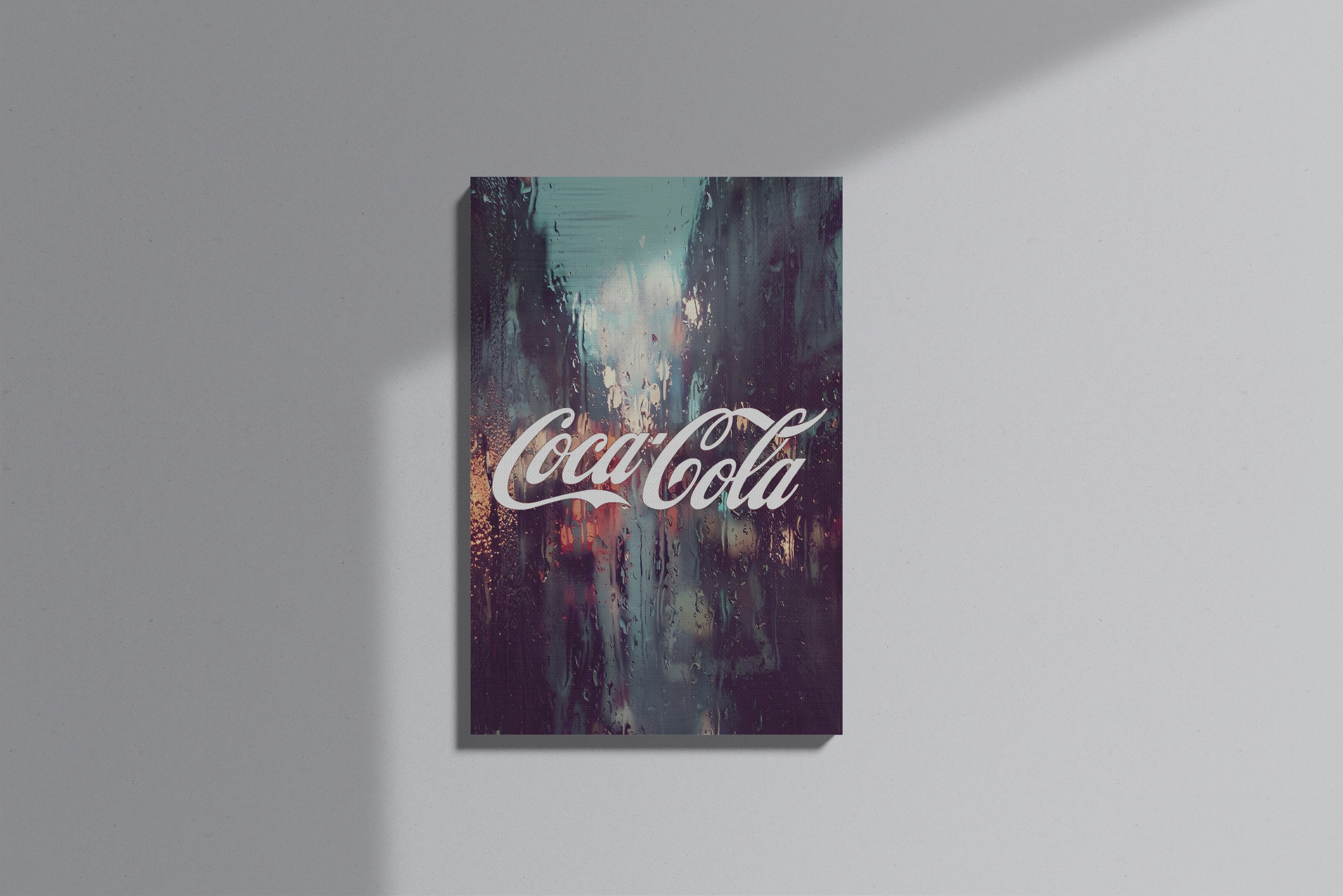 GeekCultcha Coca-Cola Themed Premium Canvas Painting